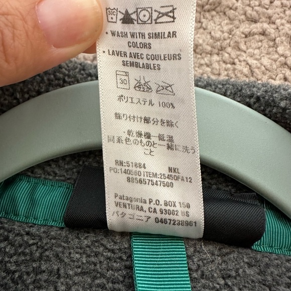 Rare Vtg Mens Patagonia Synchilla Pullover Fall 2012 #25450 mountain athleisure - Picture 12 of 12